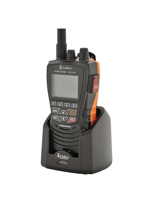 Cobra MR HH600 DSC Floating Handheld VHF Radio with GPS