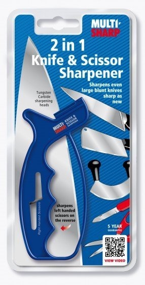 Multi-Sharp Knife and Scissor Sharpener