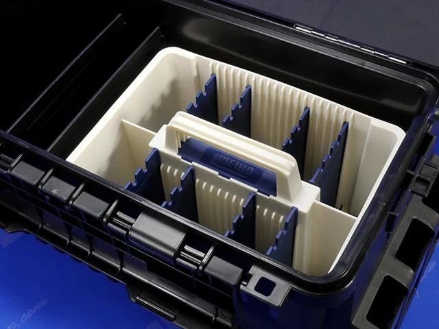 Meiho Bucket Mouth Removable Tackle Organiser