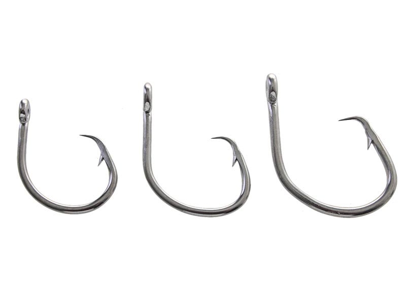 ManTackle Big Game Stainless Offset Circle Hook 16/0 Qty 1