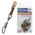 ManTackle Heavy Duty Tuna Corkscrew Swivels 8mm Qty 5
