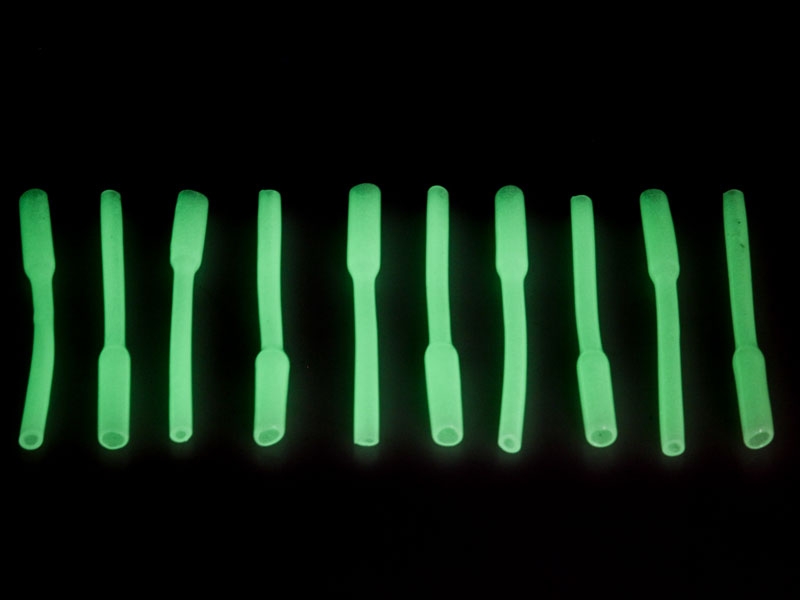 ManTackle Lumo Crimp Protection Sleeves 8cm Qty 10