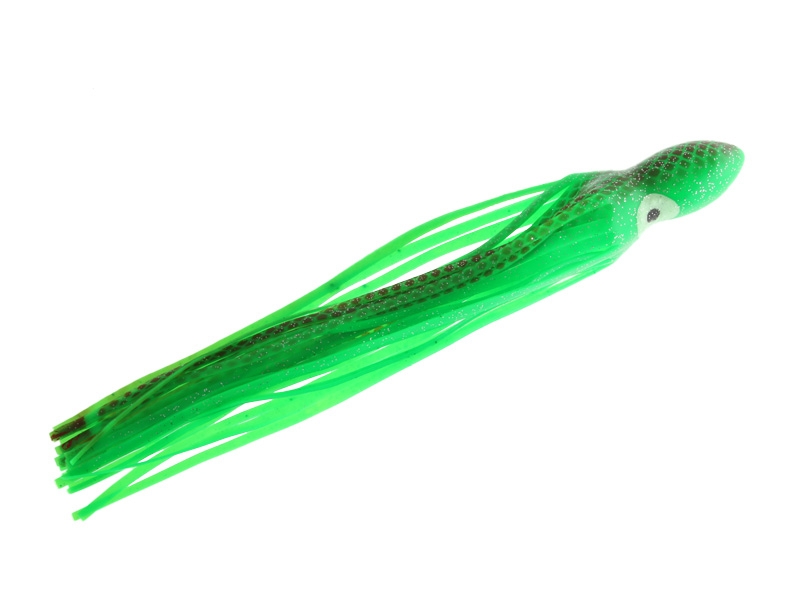 ManTackle Octopus Skirt 24cm Red Streak Lumo Glitter