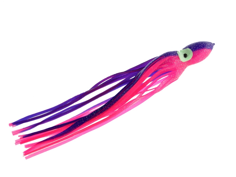 ManTackle Octopus Skirt 300mm Blue Pink Glitter