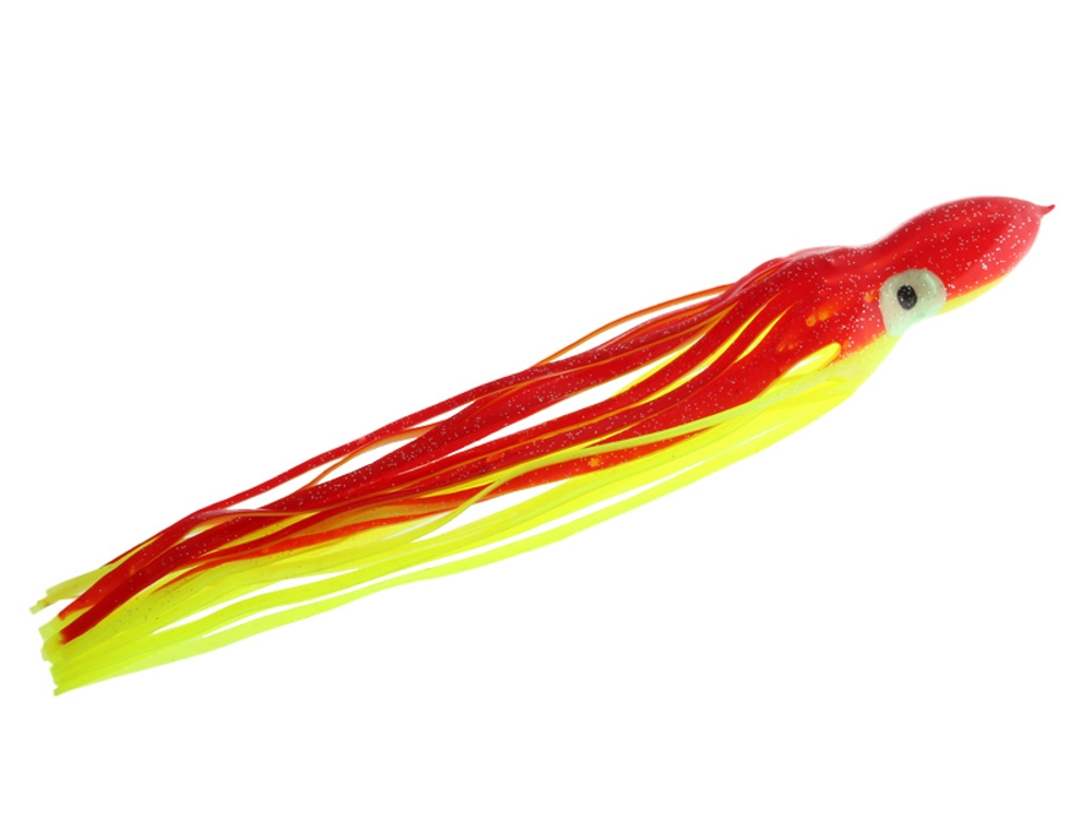 ManTackle Octopus Skirt 300mm Red Lumo Glitter ManTackle Octopus Skirt 300mm Red Lumo Glitter