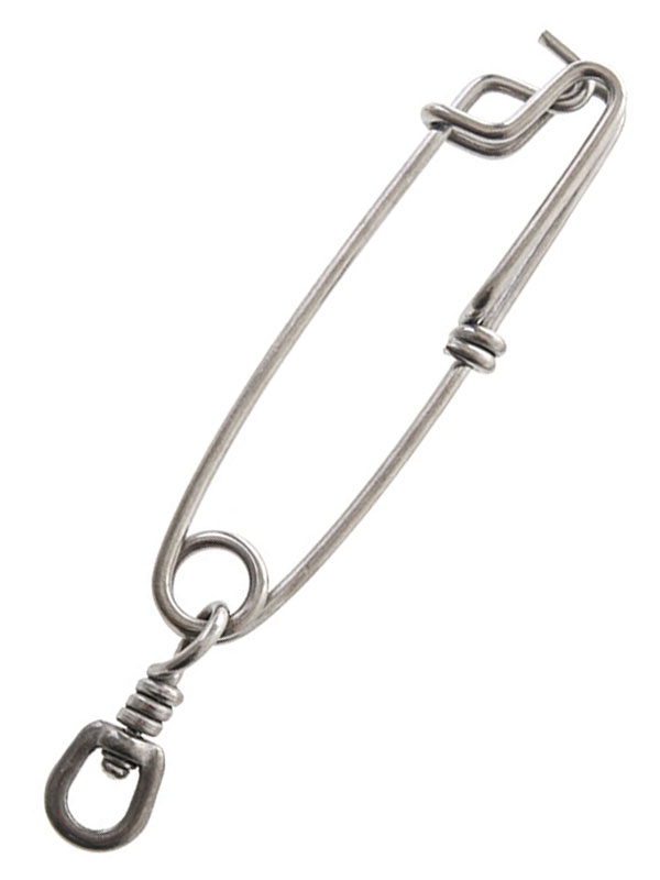 ManTackle Heavy Duty Longline Shark Clip with Swivel 2 x 80mm