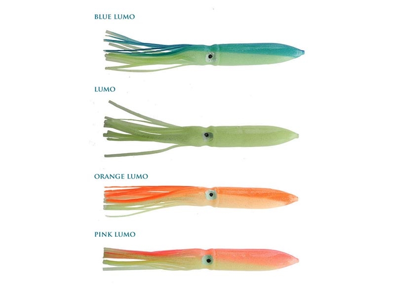 ManTackle Hollow Core Soft Shell Swordfish Squid Skirt 24cm Pink