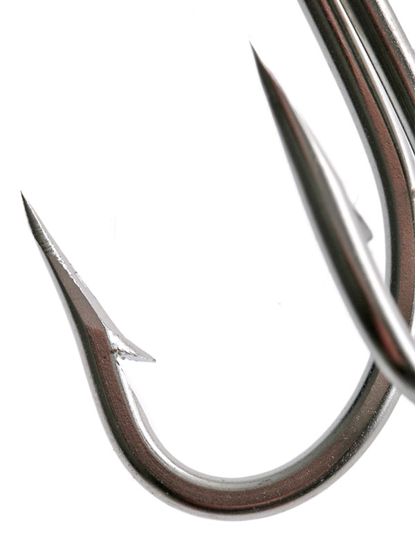 Mustad 7982HS Double Stainless Hook 6/0 Qty 1