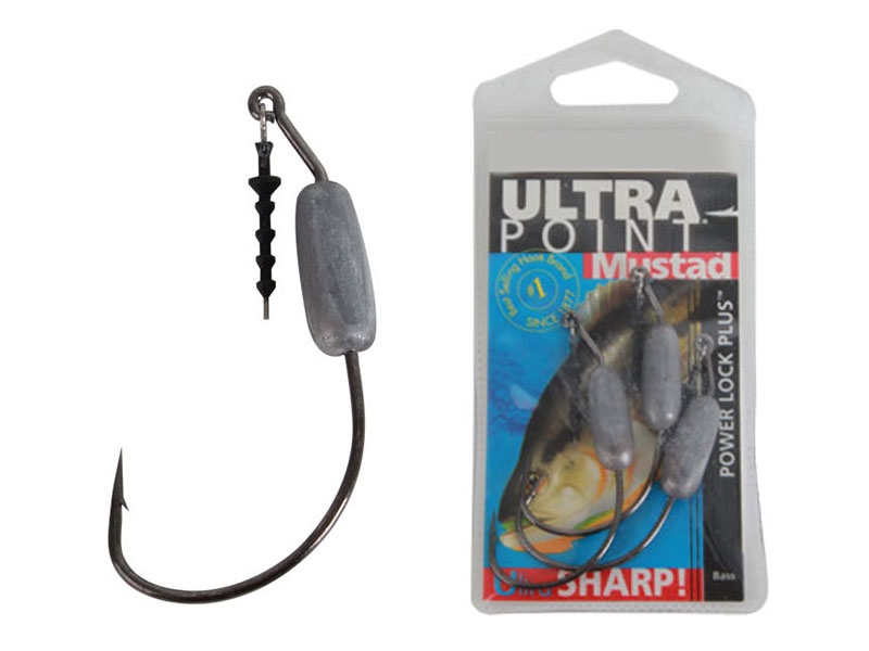 Mustad Power Lock Plus Work Hooks Size 5/0 3/8oz Qty 3