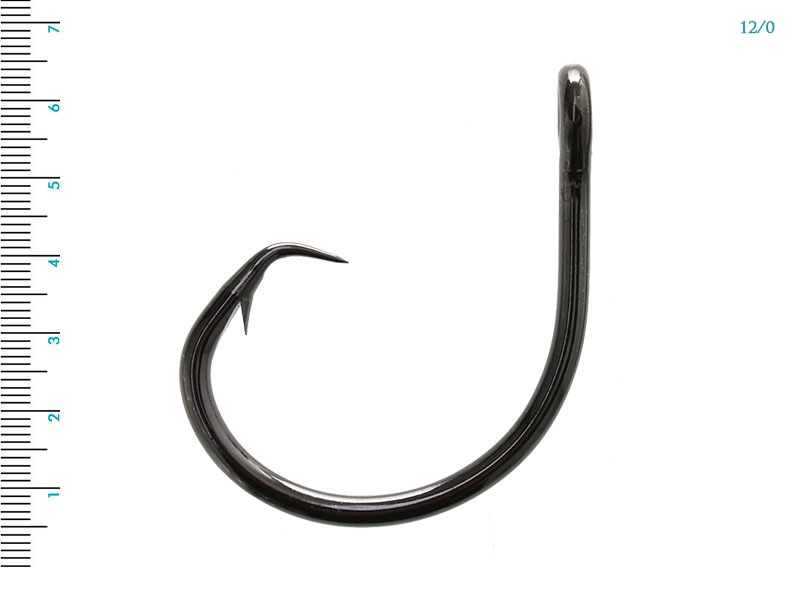 Mustad 39950NP-BN Demon Wide Gap Circle Hook