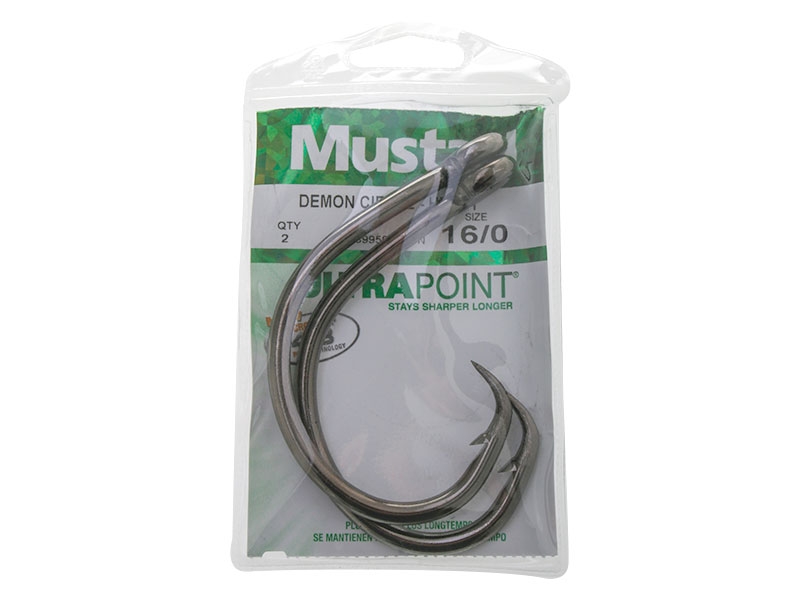 Mustad 39950NP-BN Demon Wide Gap Circle Hook