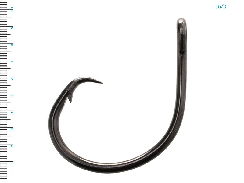 Mustad 39950NP-BN Demon Wide Gap Circle Hook