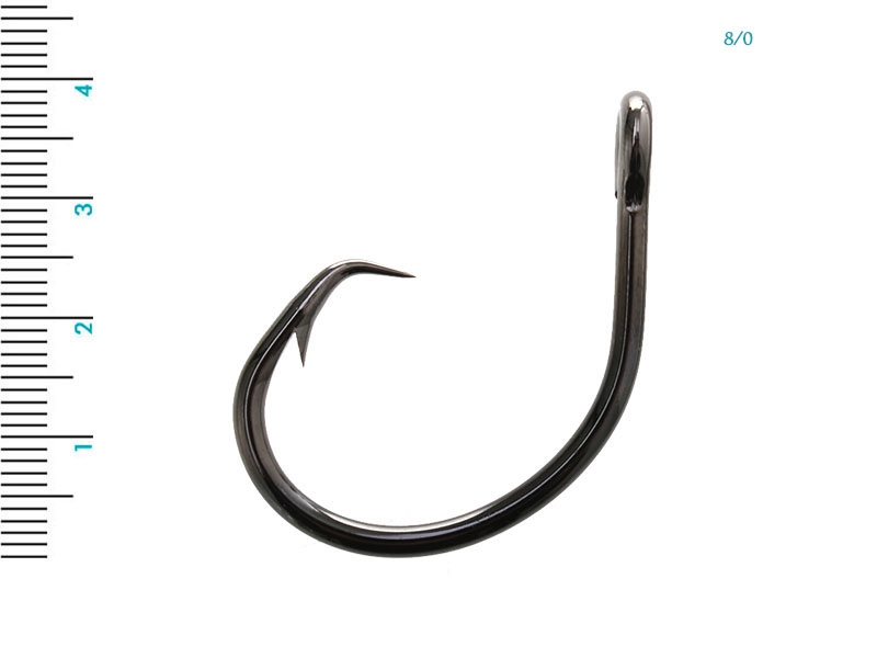 Mustad 39950NP-BN Demon Wide Gap Circle Hook