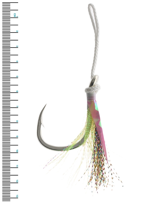 Mustad Ultrapoint 10830NP Kingfish Jigging Assist Hooks 6/0 Qty 2
