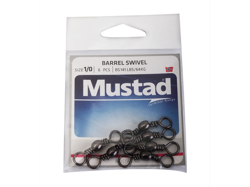 Mustad Barrel Swivels