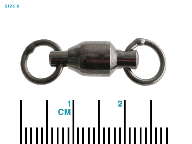 Mustad Ball Bearing Swivel with Welded Ring