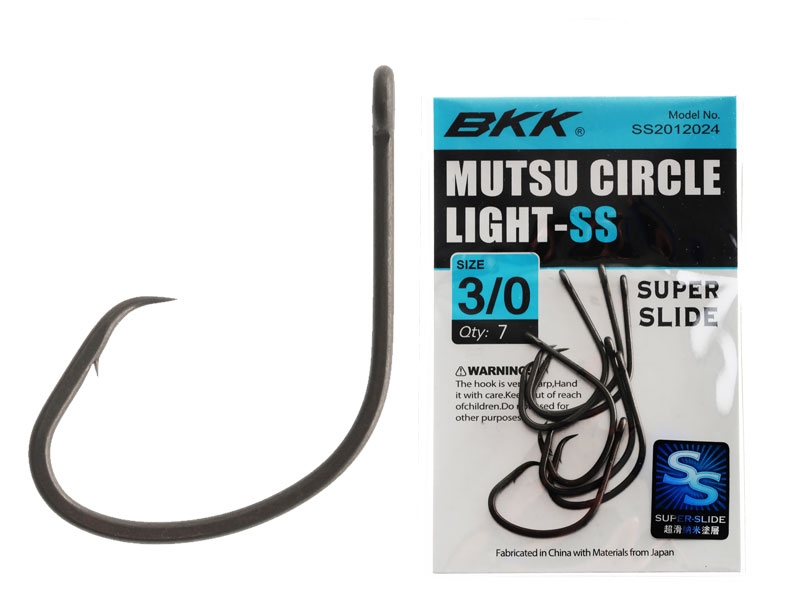 BKK Mutsu Light Circle Hooks 3/0