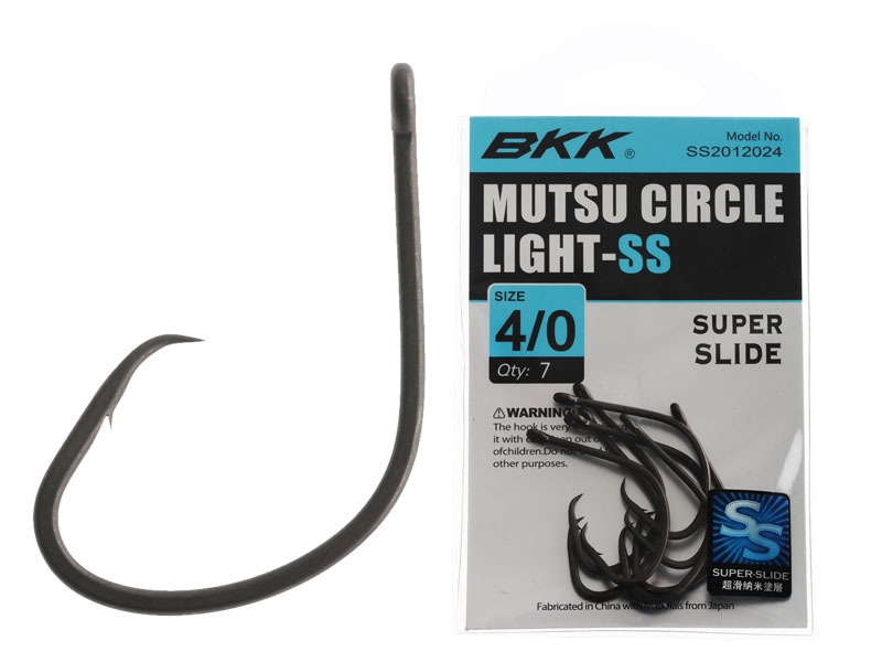 BKK Mutsu Light Circle Hooks 4/0