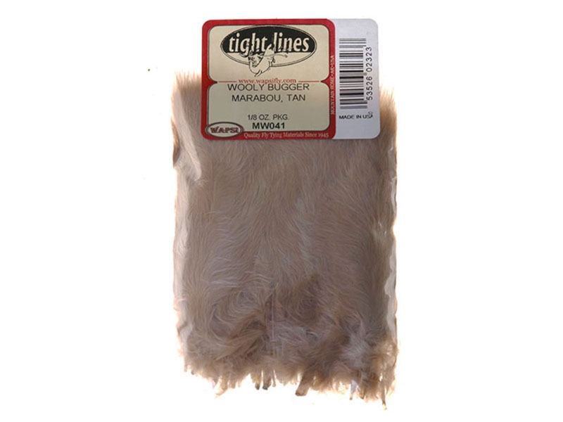 Wapsi Woolly Bugger Marabou Tan