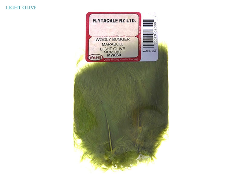 Wapsi Woolly Bugger Marabou Feather