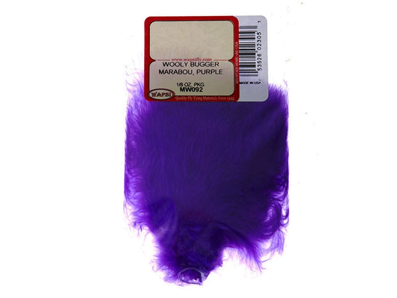 Wapsi Woolly Bugger Marabou Purple
