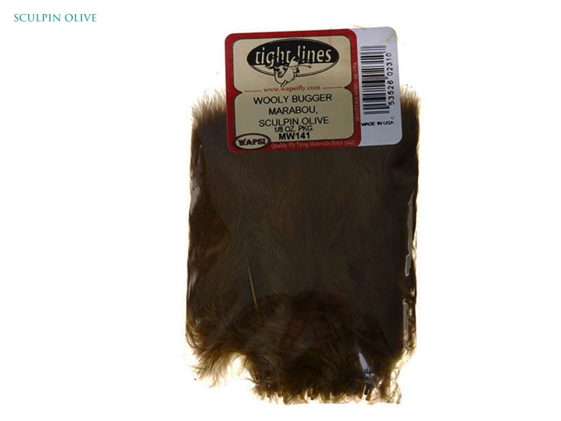 Wapsi Woolly Bugger Marabou Feather