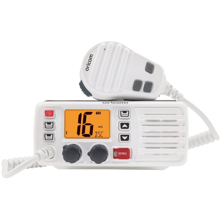 Oricom MX1000 Fixed Mount VHF Marine Radio with DSC 25W White