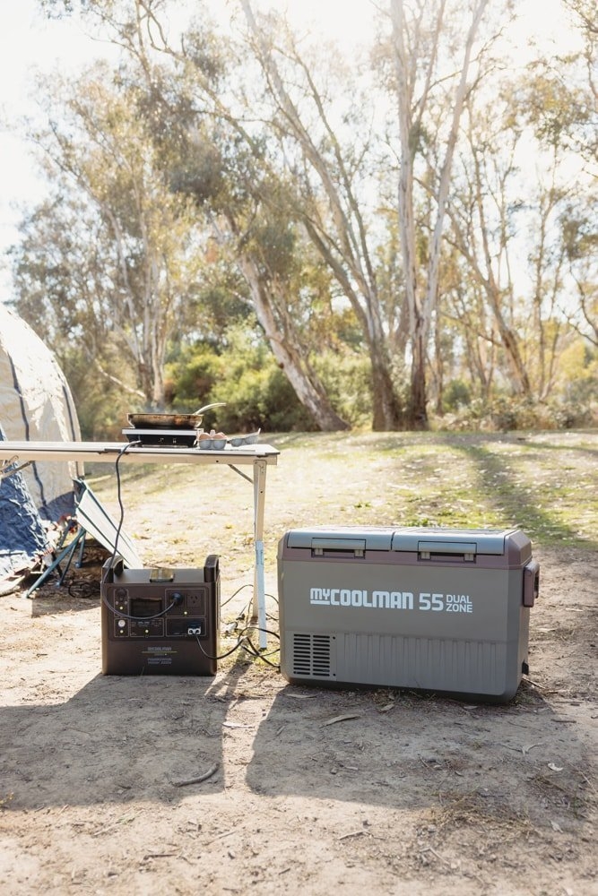 myCOOLMAN Recreational Series Dual Zone Portable Fridge/Freezer 55L