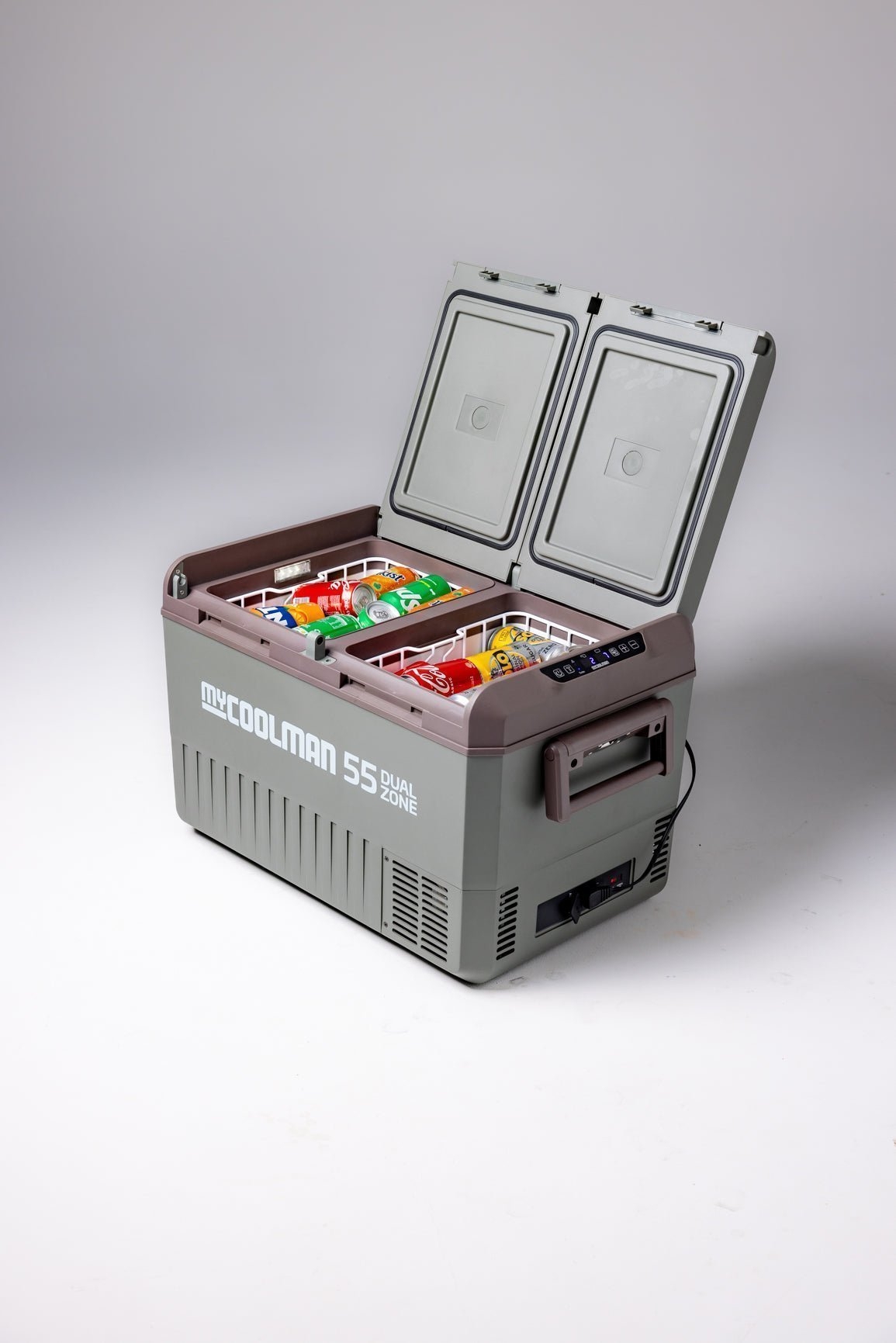 myCOOLMAN Recreational Series Dual Zone Portable Fridge/Freezer 55L