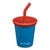 Klean Kanteen Spillproof Straw Lid Kid Cup 296ml Mykonos Blue