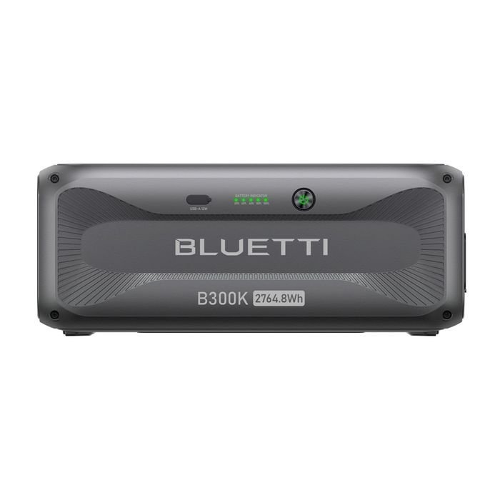 BLUETTI B300K Expansion Battery and USB/12VDC Power Station 2765Wh