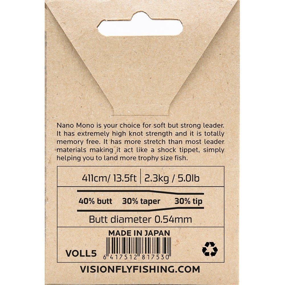 Vision Nano Mono Leader 13ft 5in