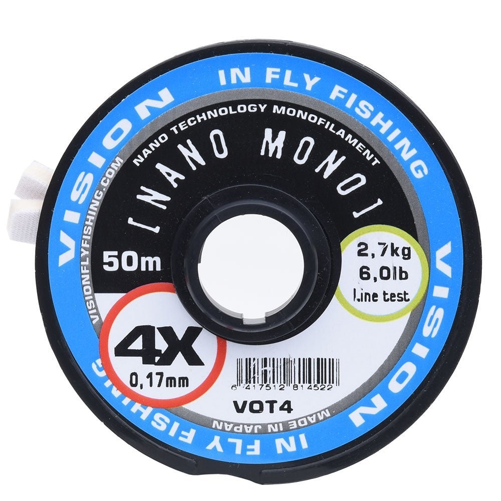 Vision Nano Mono Tippet 30m 0.52mm