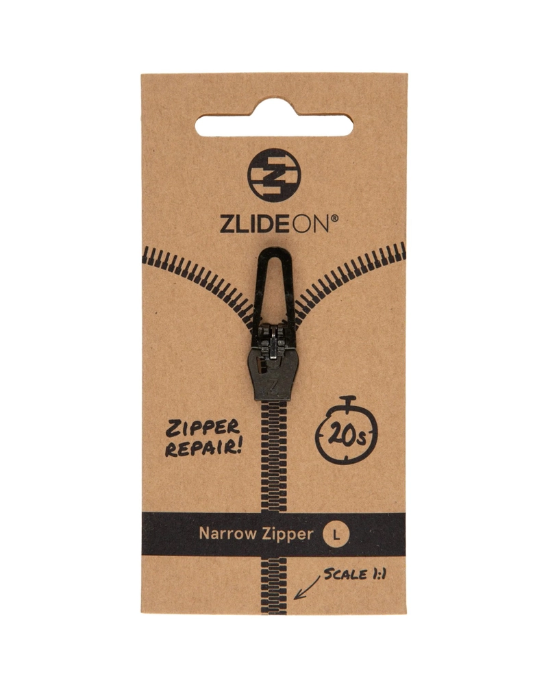ZlideOn Narrow Zipper Black L ZlideOn Narrow Zipper Black L
