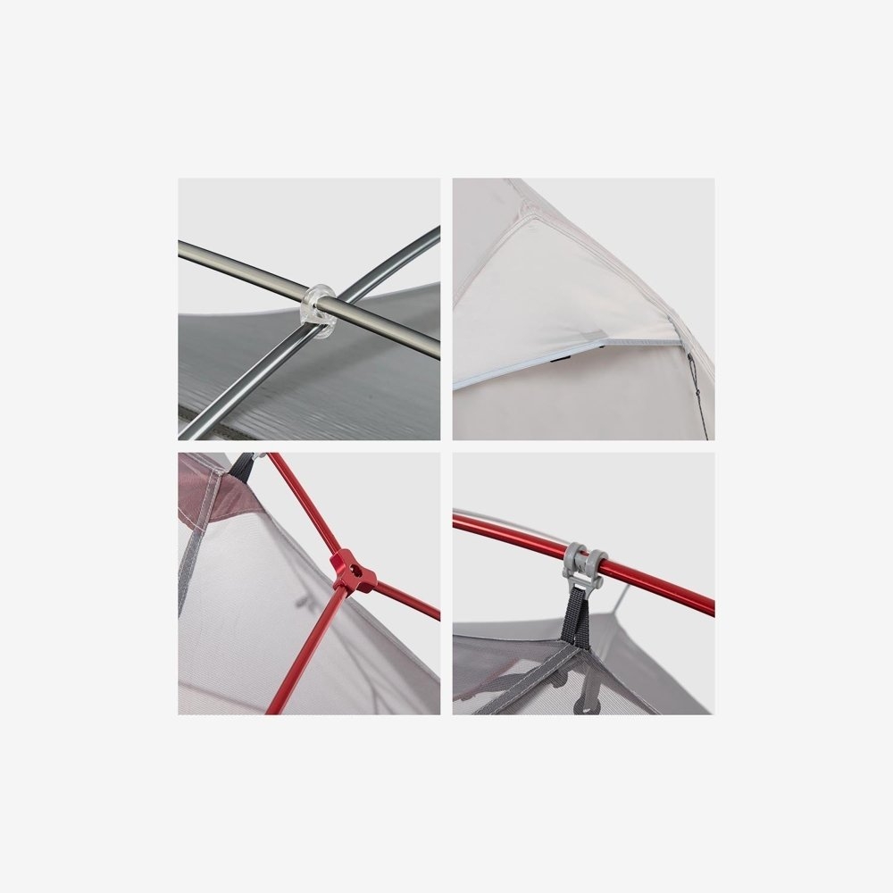 Naturehike Mongar Ultralight 2 Person Tent 20D Green/Dark Grey