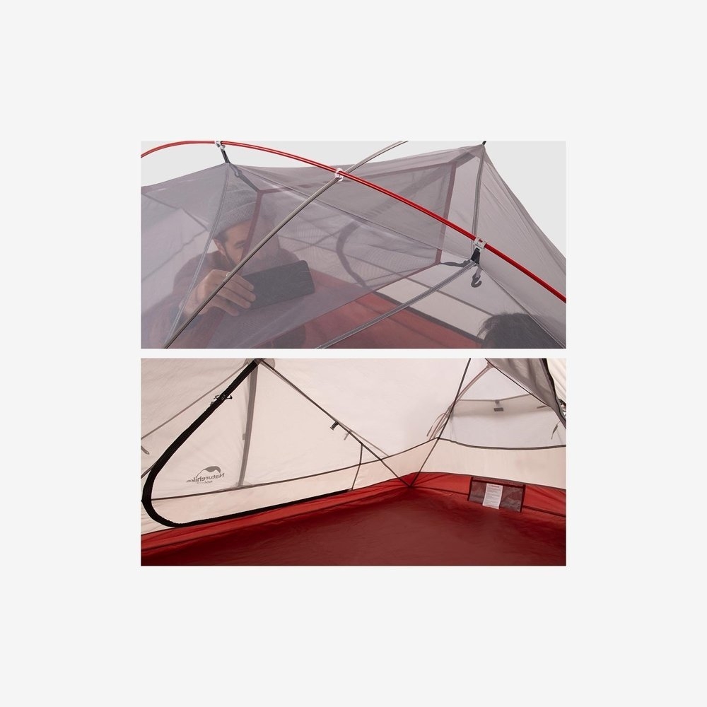 Naturehike Mongar Ultralight 2 Person Tent 20D Green/Dark Grey