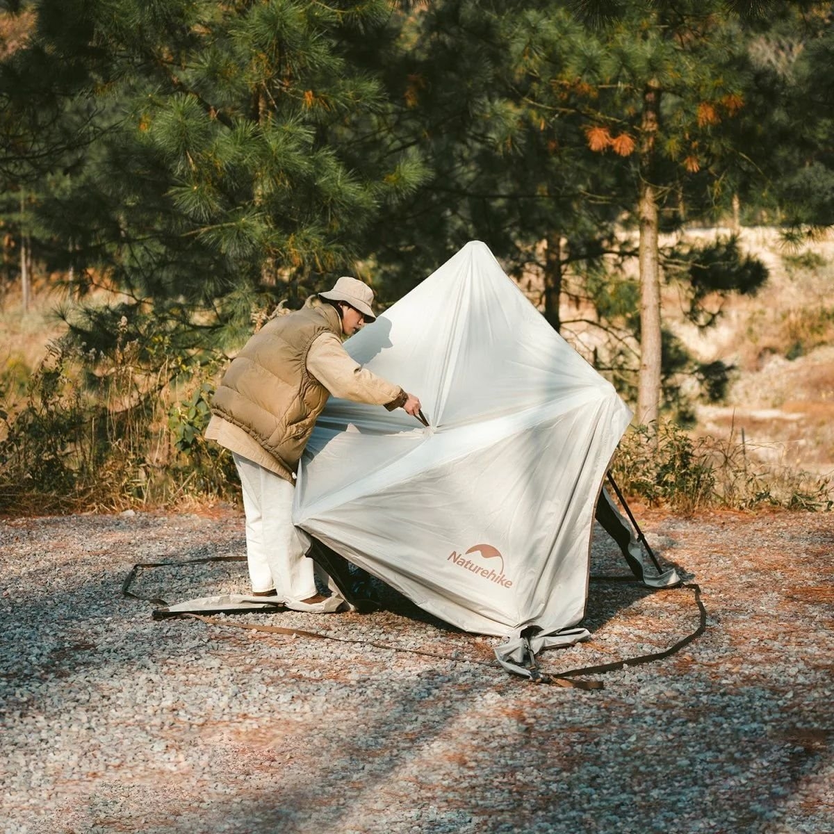 Naturehike Cloud Boundary Quick Up Sun Shelter 3x3m