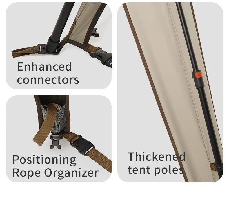 Naturehike Cloud Boundary Quick Up Sun Shelter 3x3m