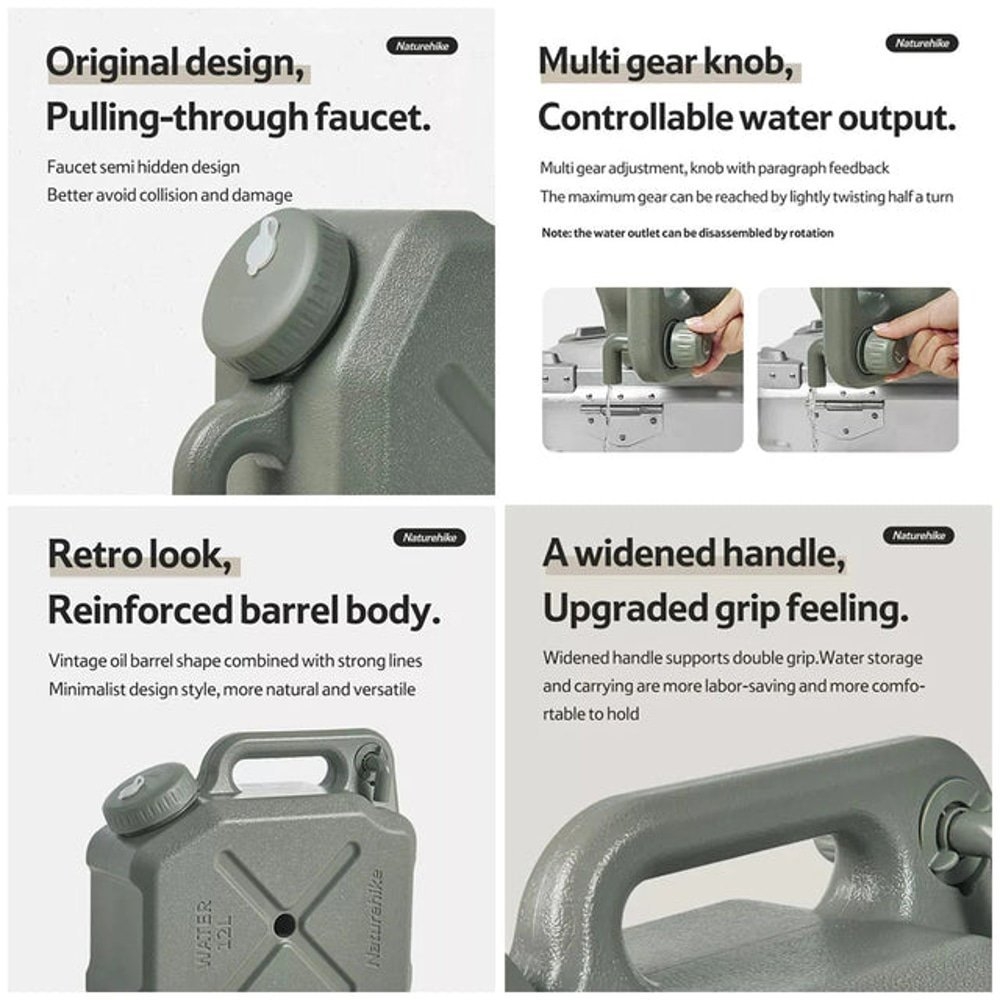 Naturehike Outdoor PE Water Container 20L