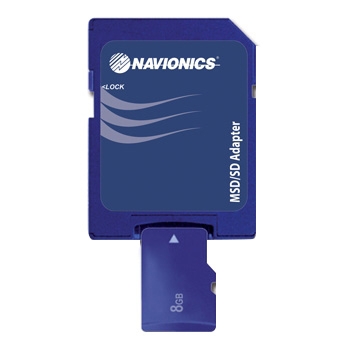 Navionics Platinum Plus SD/MSD Chart Card West Gulf of Mexico