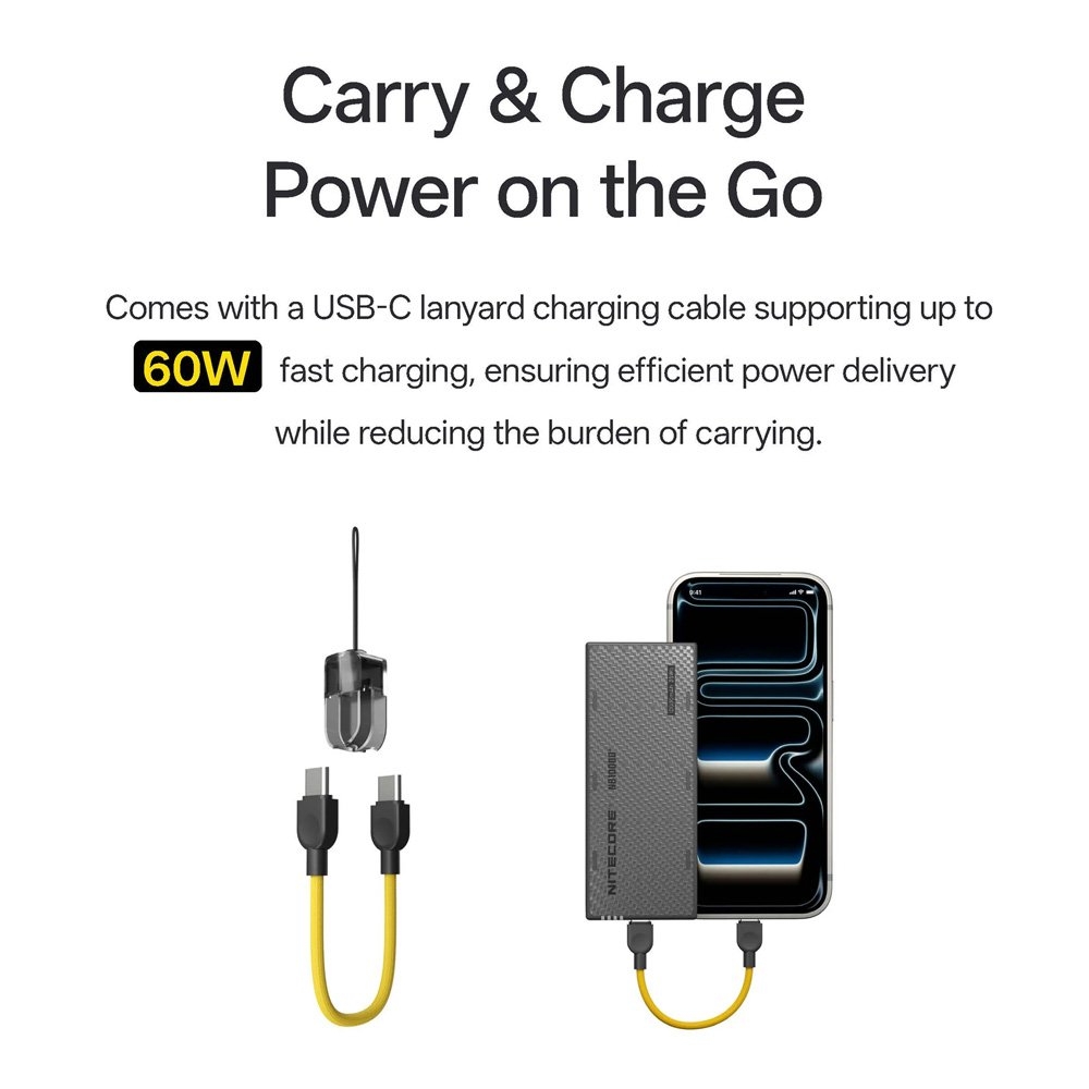 NITECORE NB10000 Gen 4 Ultra Lightweight Power Bank 10000mAh