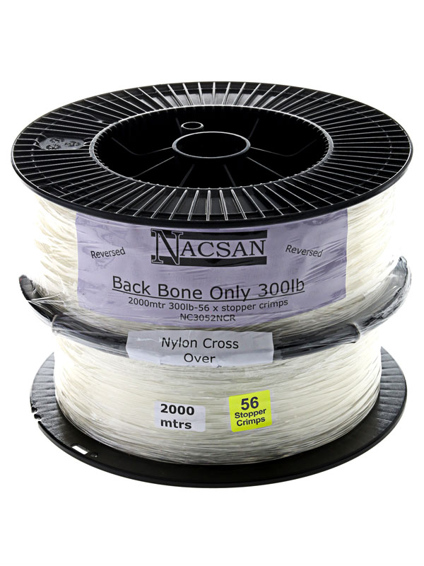 Nacsan Kontiki Backbone Reverse Crimped 2000m 300lb