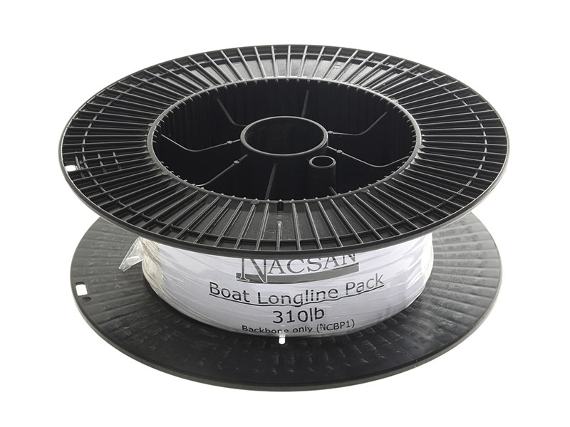 Nacsan Boat Longline Backbone Kitset Crimped 100m x 310lb