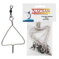 Nacsan Triangle Setline Clip 10 pack Thumbnail Nacsan Triangle Setline Clip 10 pack