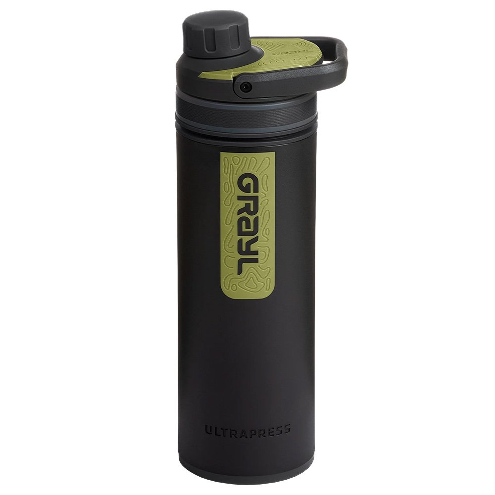 GRAYL UltraPress Water Purifier Bottle Nature Edition 500ml Black Camo