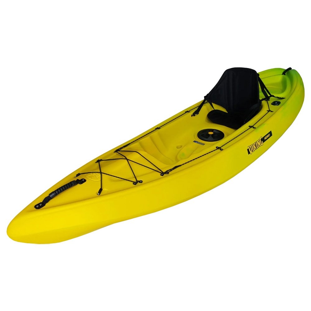 Viking Nemo Recreational Kayak with Paddle 3.2m Mango Green/Yellow - Manufacturer Seconds