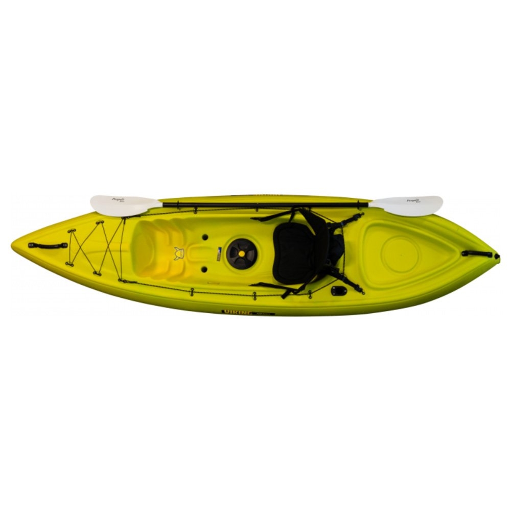 Viking Nemo Recreational Kayak with Paddle 3.2m Mango Green/Yellow - Manufacturer Seconds