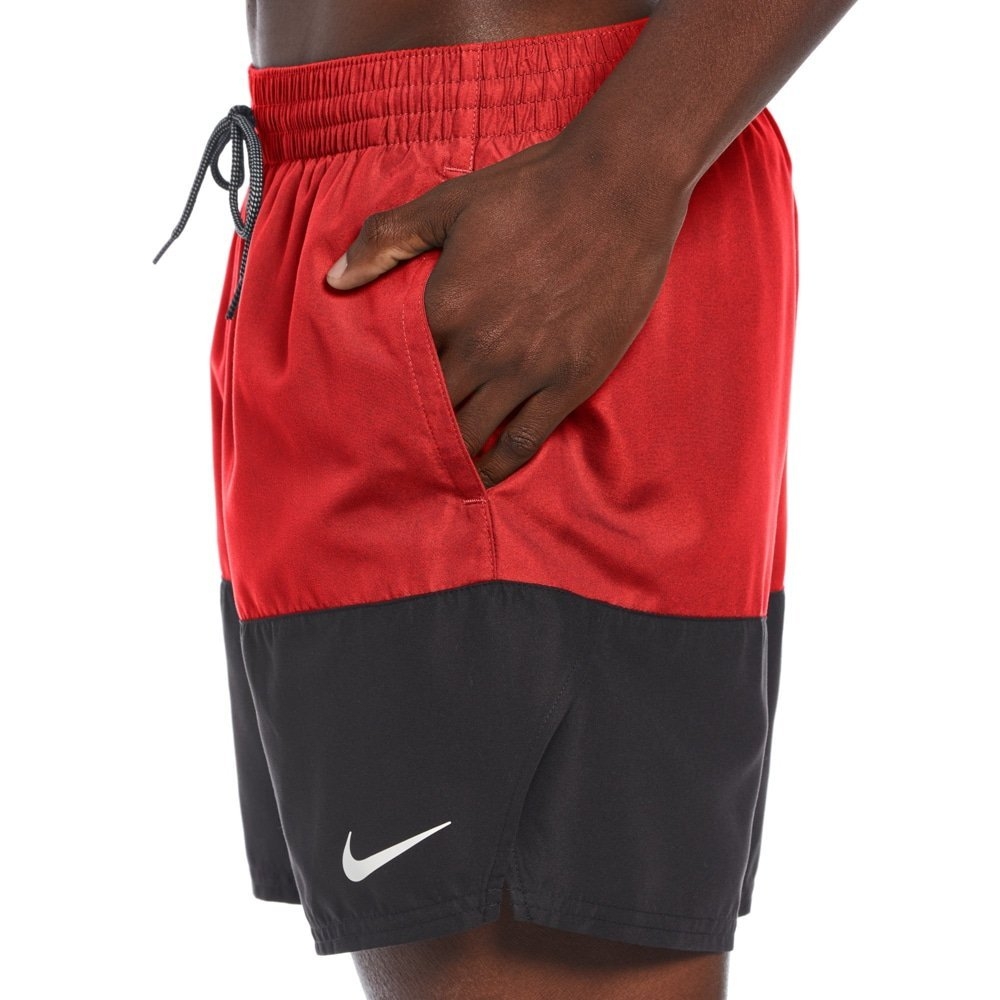 Nike Swim Split Mens Volley Shorts 5in University Red