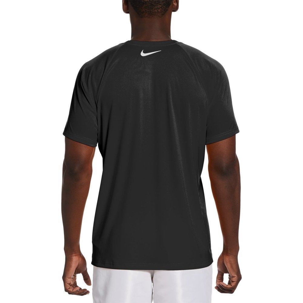 Nike Swim Sunset Logo Short Sleeve Hydroguard Mens Top