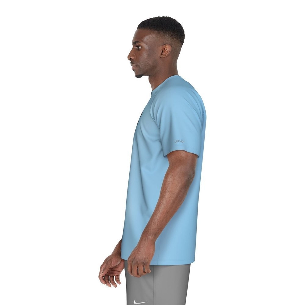 Nike Swim Sunset Logo Short Sleeve Hydroguard Mens Top